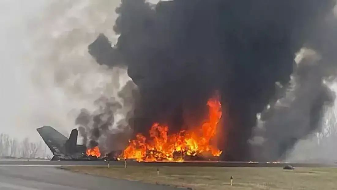 ABD'de özel jet düştü: 7 ölü