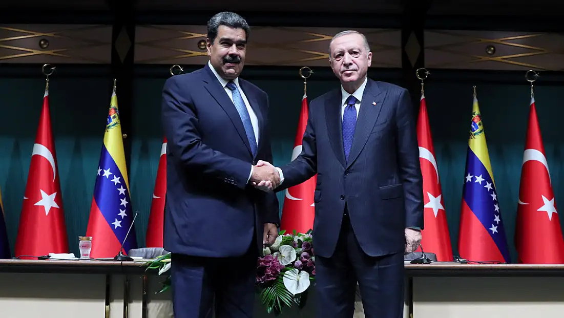 Cumhurbaşkanı Erdoğan, Venezuela Cumhurbaşkanı Maduro  Görüştü