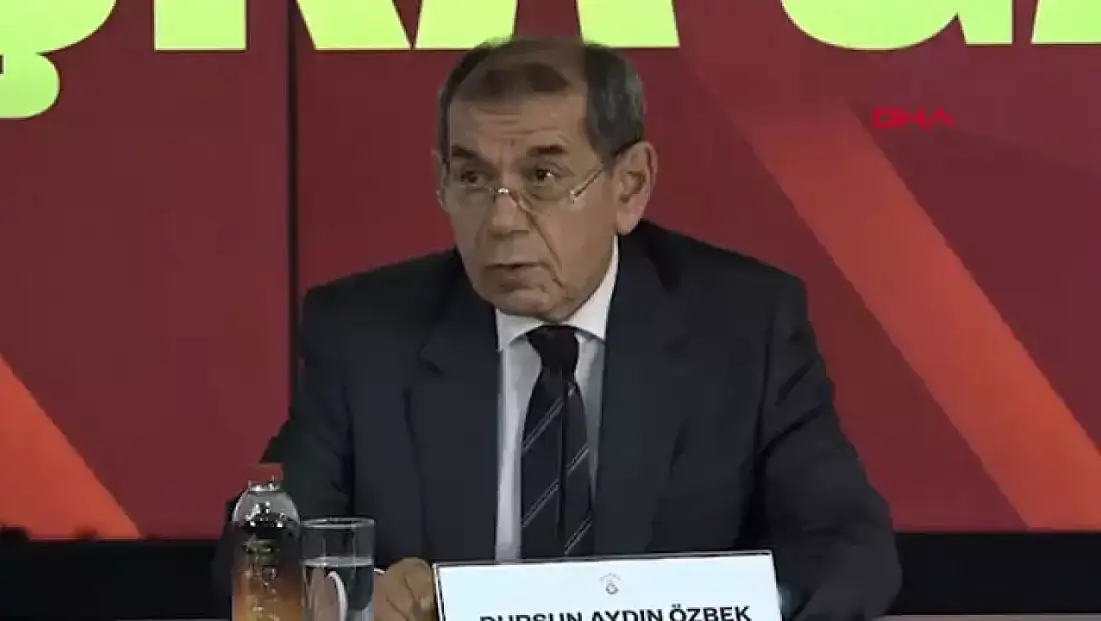 Dursun Özbek: TFF, Galatasaray nefretiyle yönetilmektedir