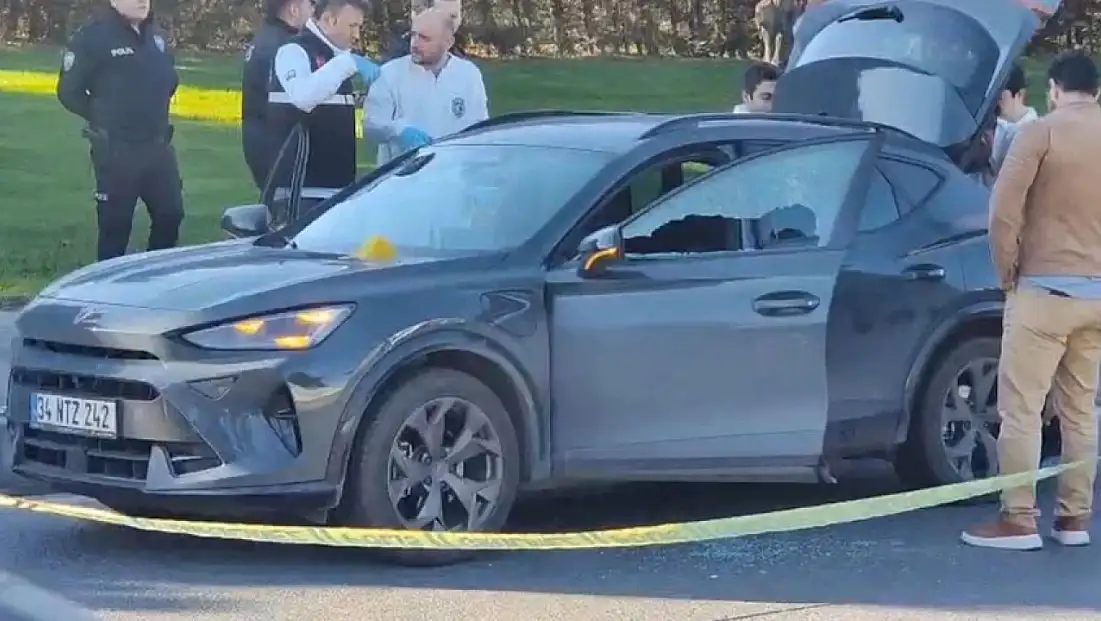 İstanbul'un göbeğinde güpegündüz infaz otomobile kurşun yağmuru, 1 ölü