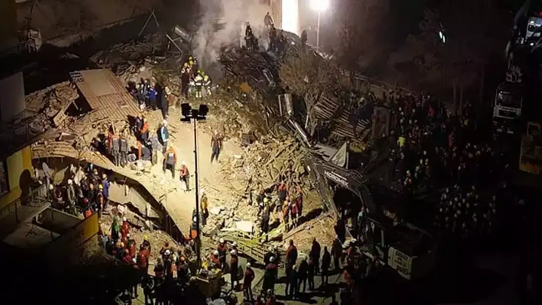 Konya'da çöken binaya ilişkin bilirkişi raporu