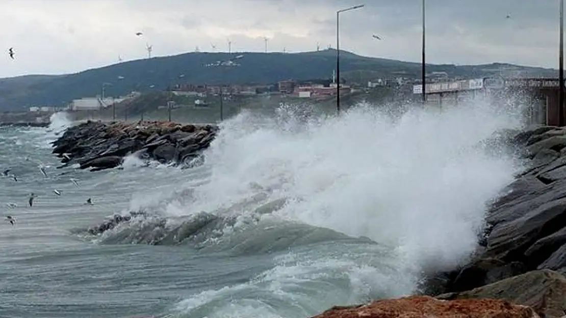 14 kent için sarı, 3 şehir için turuncu alarm