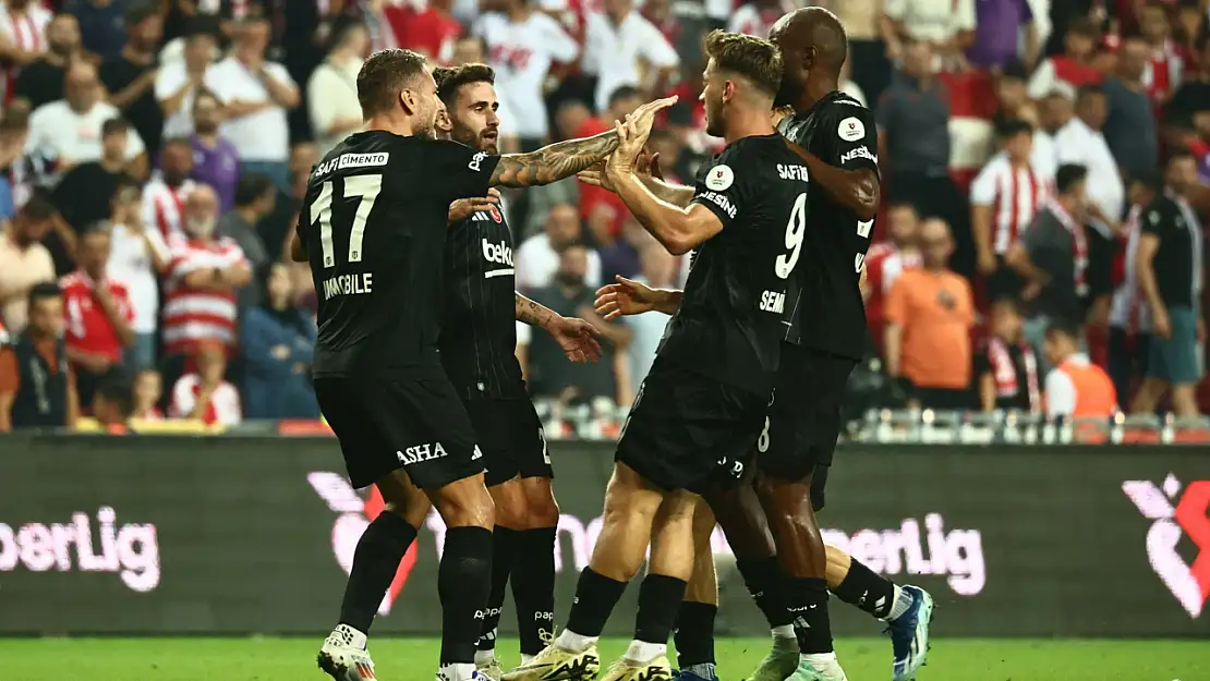 Beşiktaş'a 3 Puan İçin İlk Yarı Yetti! Samsunspor: 0 - Beşiktaş: 2