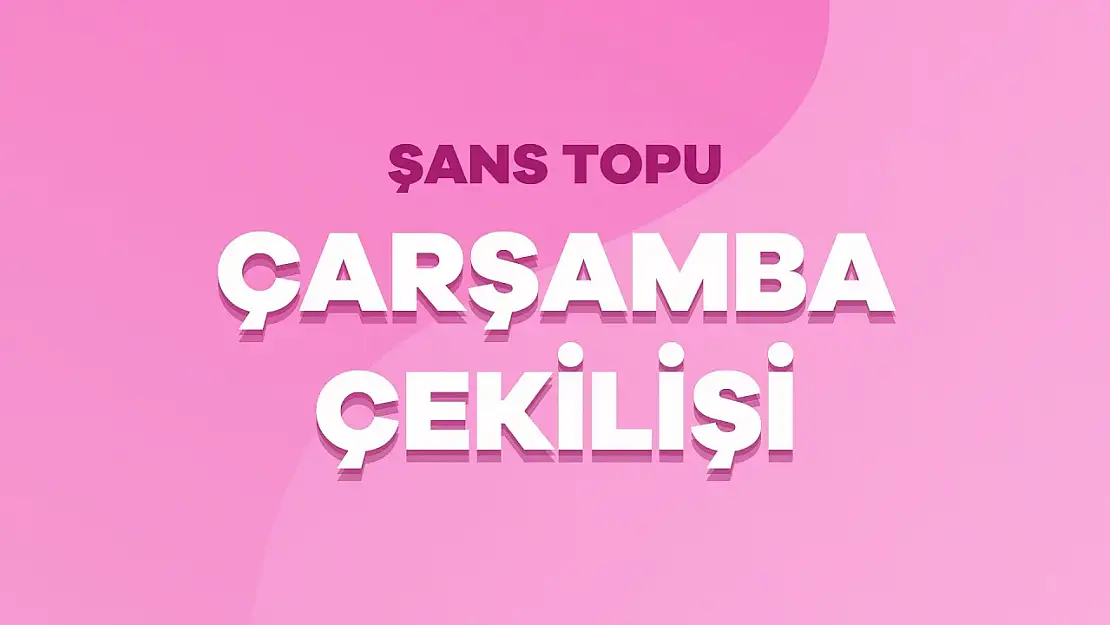 8 Mayıs Çarşamba 2024 Şans Topu Çekiliş Sonuçları!