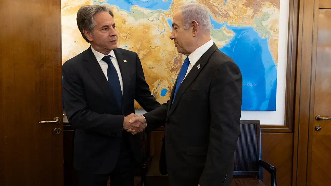 ABD Dışişler Bakanı Blinken İsrail'de