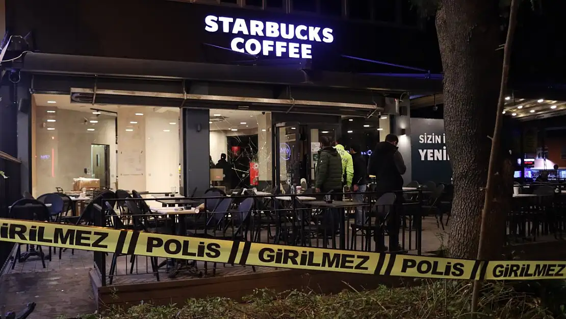 Adana'da Starbucks'a silahlı saldırı