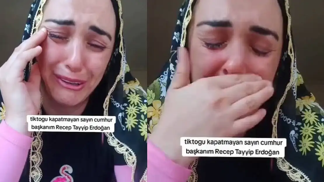 Ağlayarak Cumhurbaşkanı Erdoğan'a Yalvardı! TikTok'u Kapatmayın