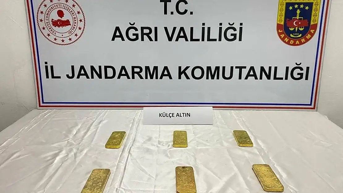 Ağrı'da 27 Milyonluk Altın Operasyonu