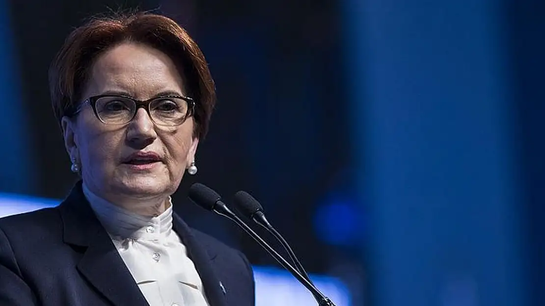 Akşener'den 'Giderim' Resti