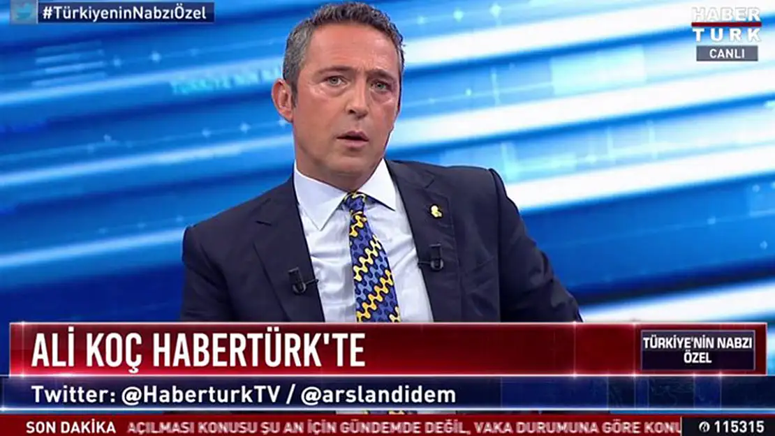 Ali Koç, Süper Kupa Krizinin Suçunu TFF'ye Yükledi