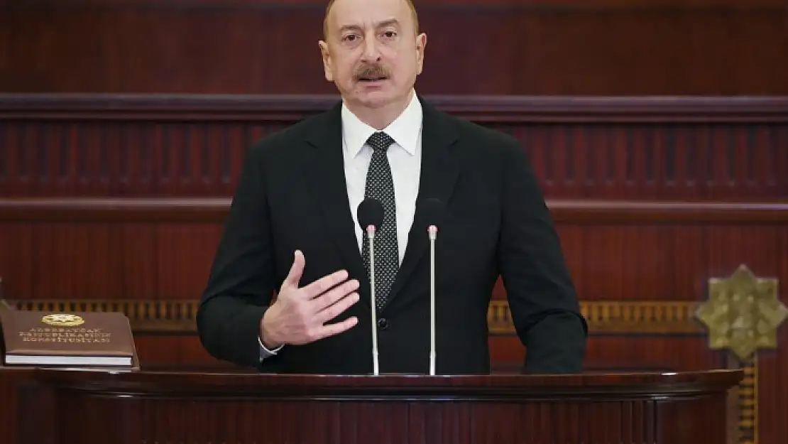 Aliyev Bizim Ermenistan topraklarında hiçbir iddiamız