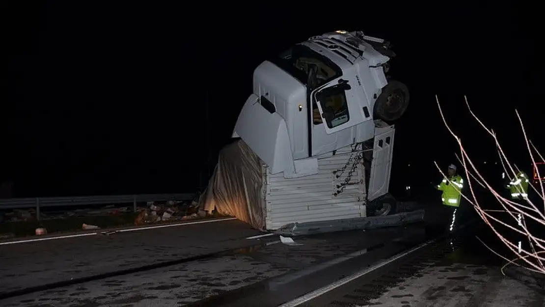 Amasya'da Yürekleri Ağızlara Getiren Kaza!