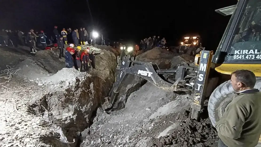 Amasya'daki göçükten acı haber geldi! 2 işçi hayatını kaybetti