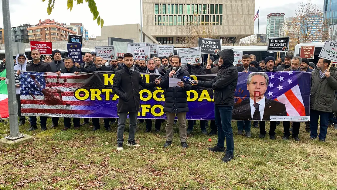 Ankara'da Blinken'e Protesto! 'Ülkemize gelişinden hayır ummuyoruz'