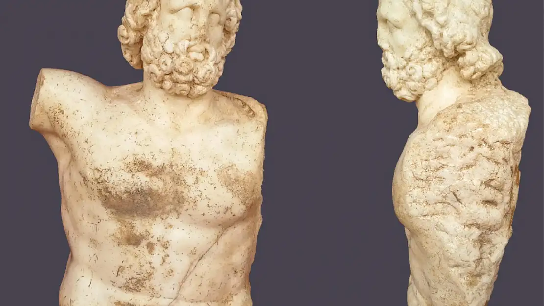 Antalya'da 2 Bin Yıllık Zeus ve Aphrodite Heykelleri Bulundu