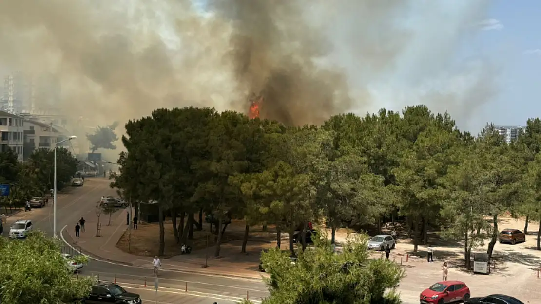 Antalya'da İki Farklı Noktada Korkutan Orman Yangını