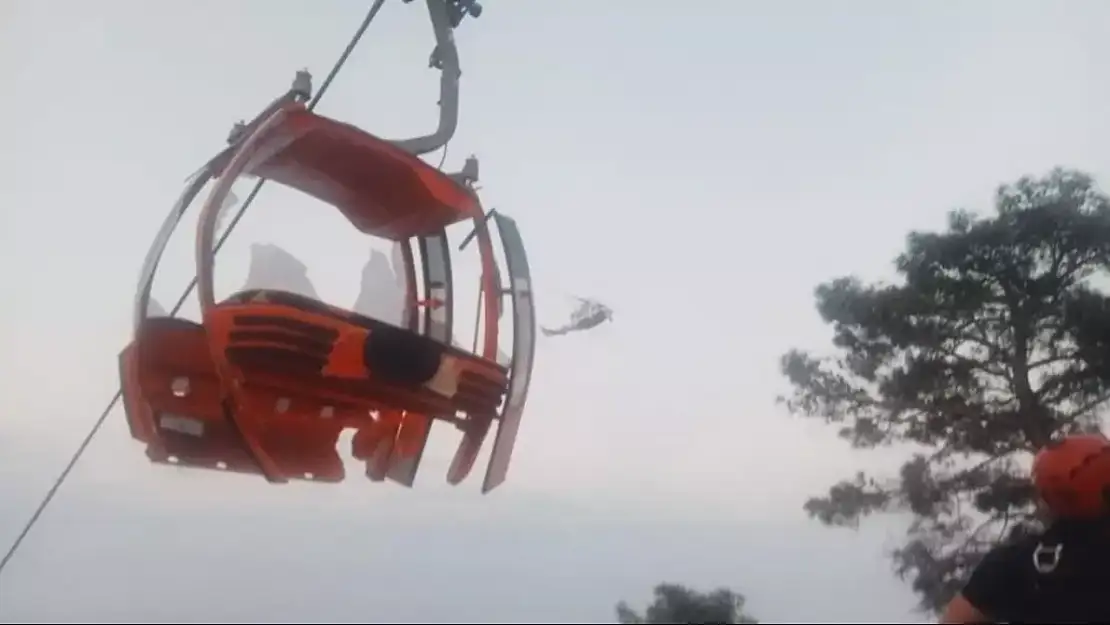 Antalya'da Teleferik Faciasında Ölen Kişinin Kimliği Belli Oldu