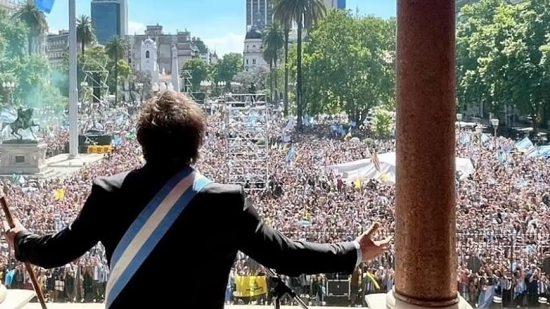 Arjantin'de yeni Devlet Başkanı Javier Milei görevine başladı