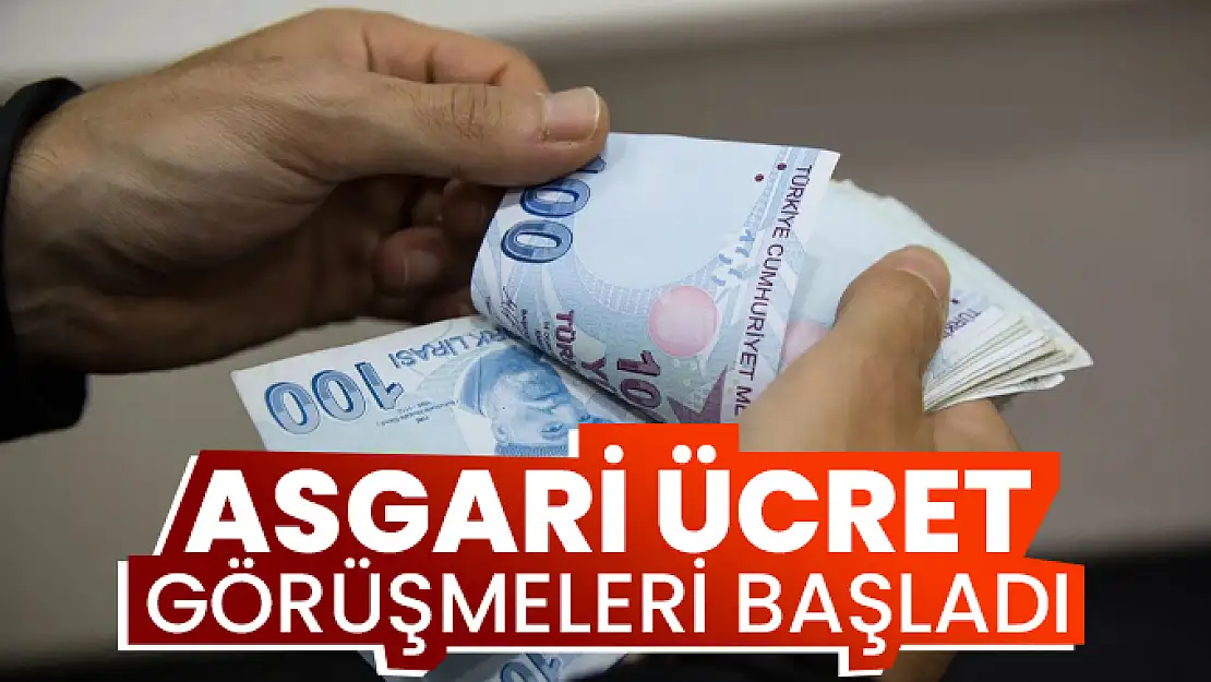 Asgari Ücret Tespit Komisyonu toplandı