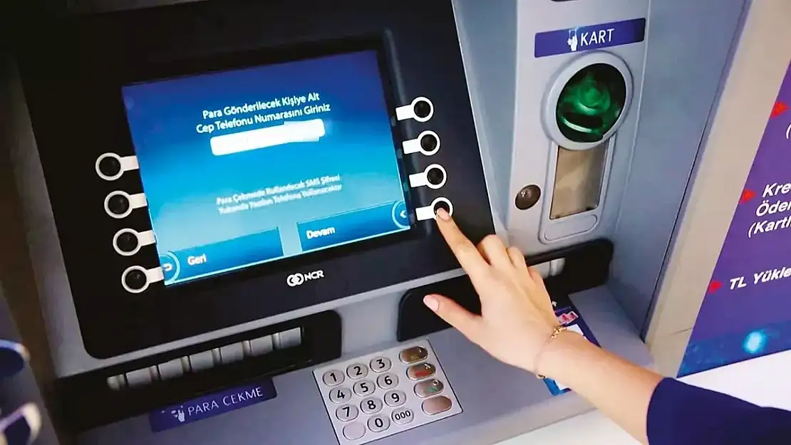 ATM'de Nakit Çekim Limit  İşlemleri Yükseltildi