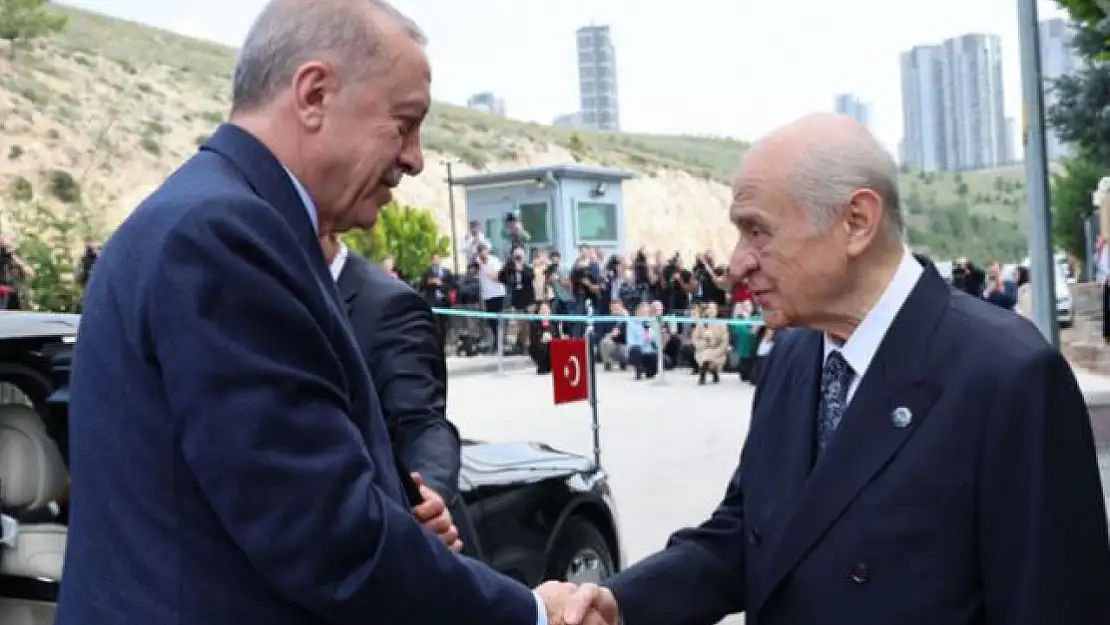 Bahçeli, Erdoğan'ı Ağırladı! İki Lider Seçimden Sonra İlk Kez Görüştü