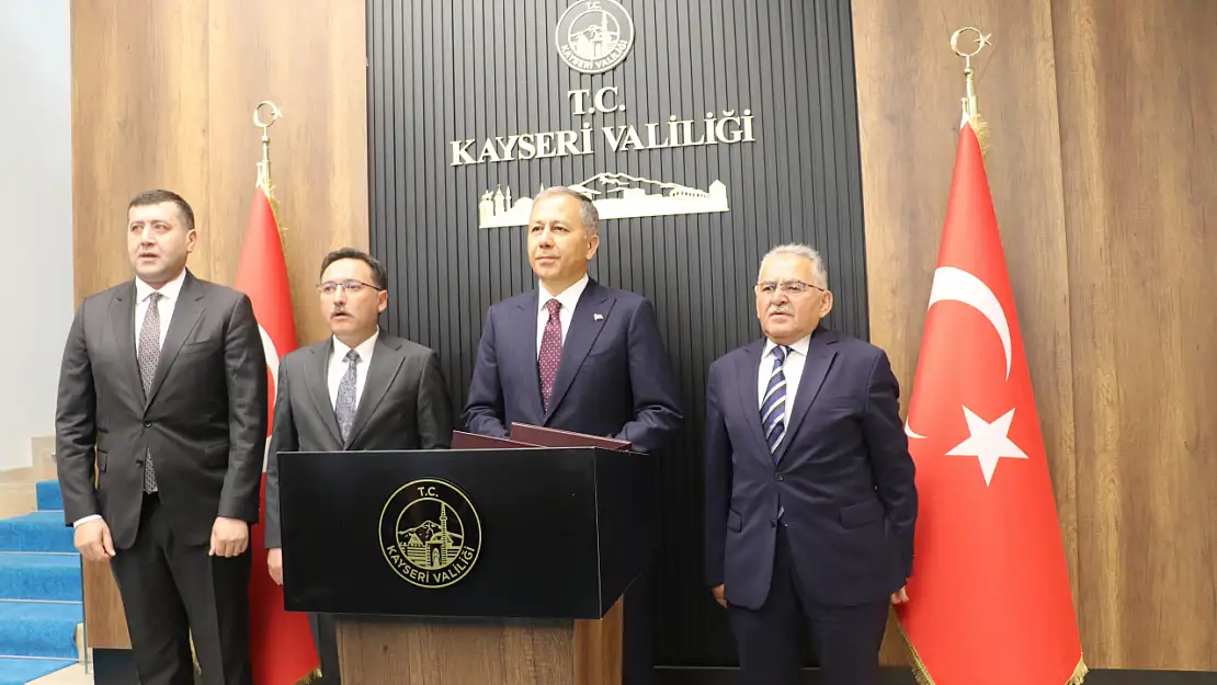 Bakan Yerlikaya Olayların Ardından Kayseri'de