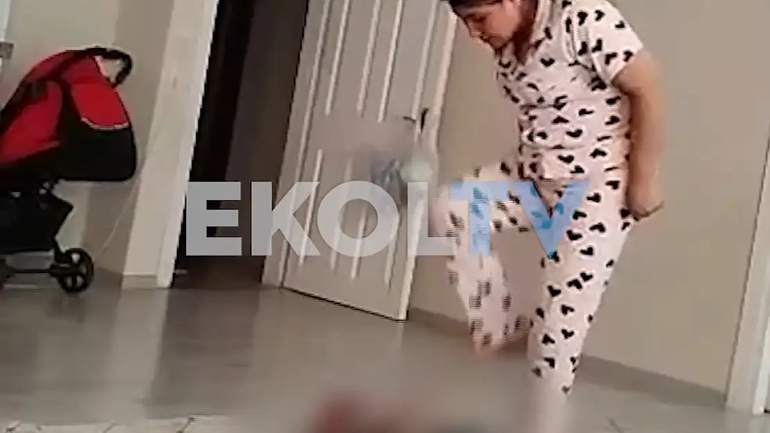 Bakıcının küçük bebeğe şiddet görüntüleri çıktı! İşte tüm detaylar