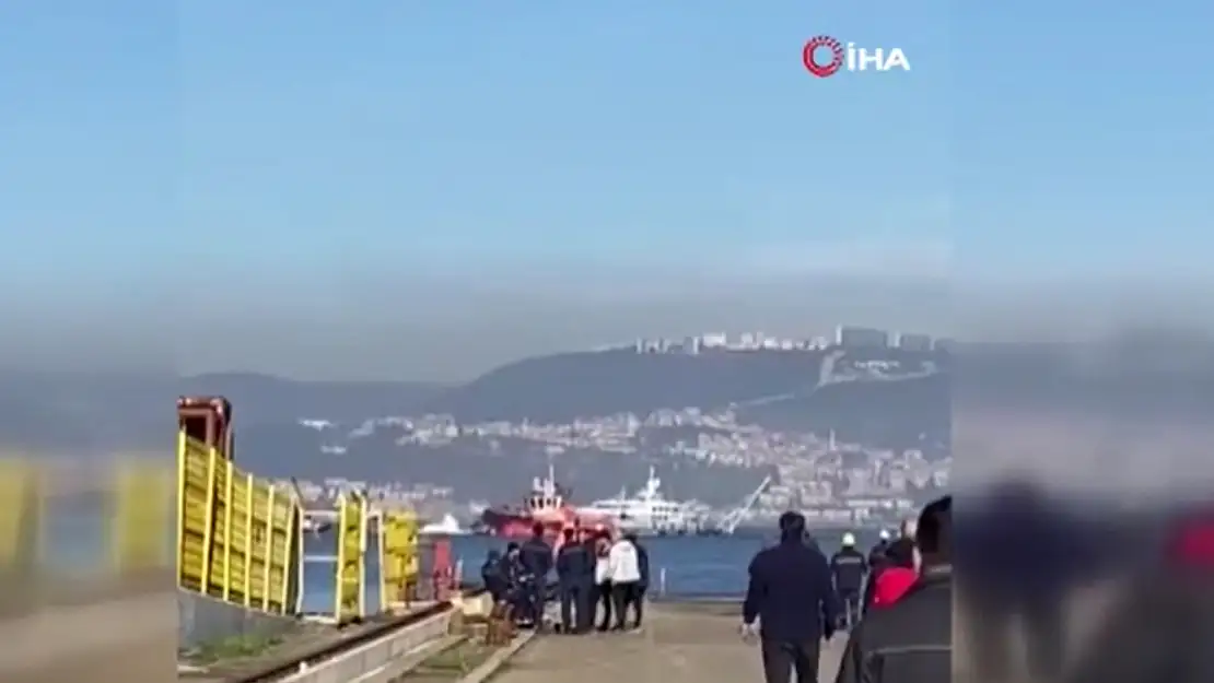 Batan tekne ihbarı ile ekipler harekete geçti