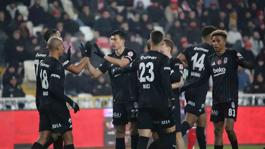 Beşiktaş kupaya 3 puanla başladı!  Sivasspor: 0 - Beşiktaş: 1