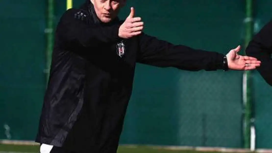 Beşiktaş'ta Ole Gunnar Solskjaer, ilk antrenmanına çıktı