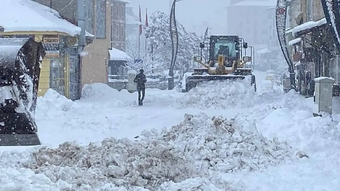 Bingöl'de 112 köy yolu ulaşıma kapandı