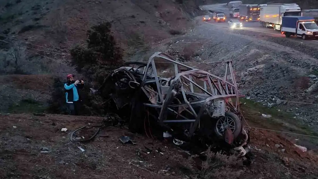 Bingöl'de trafik kazası: 1 ölü 1 yaralı