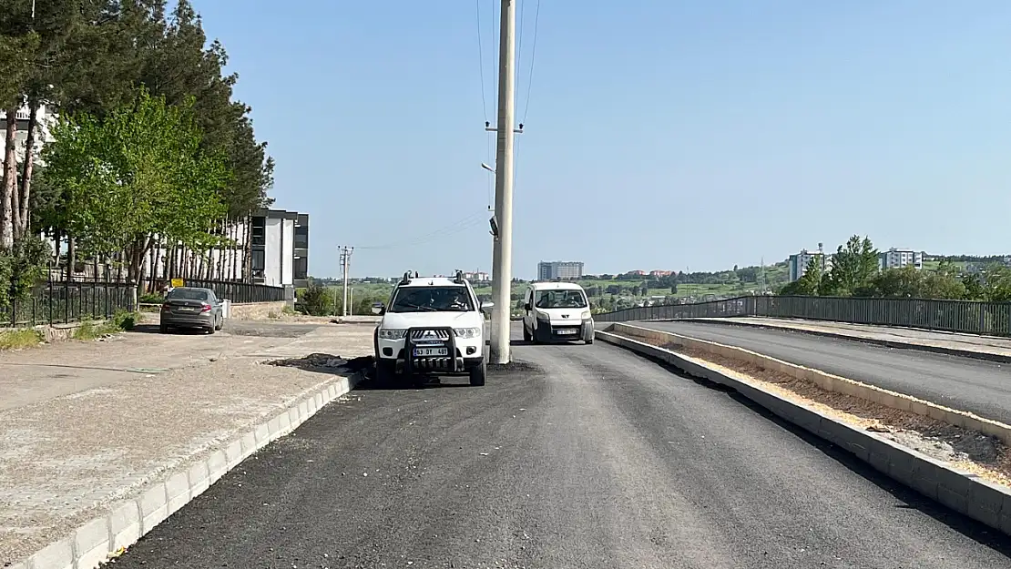 Bir Garip Yol Çalışması! Yolun Ortasındaki Direkleri Gören Sürücüler Şaştı Kaldı