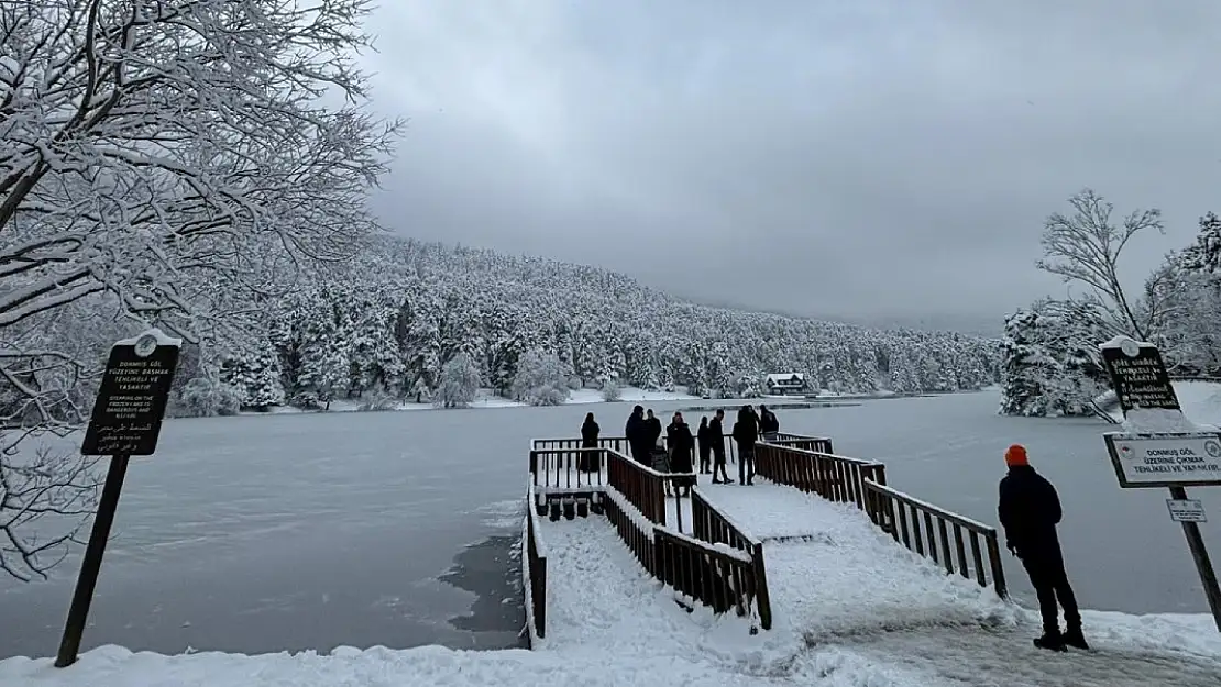 Bolu, Buz Kesti Türkiye'nin En Soğuk İli Oldu