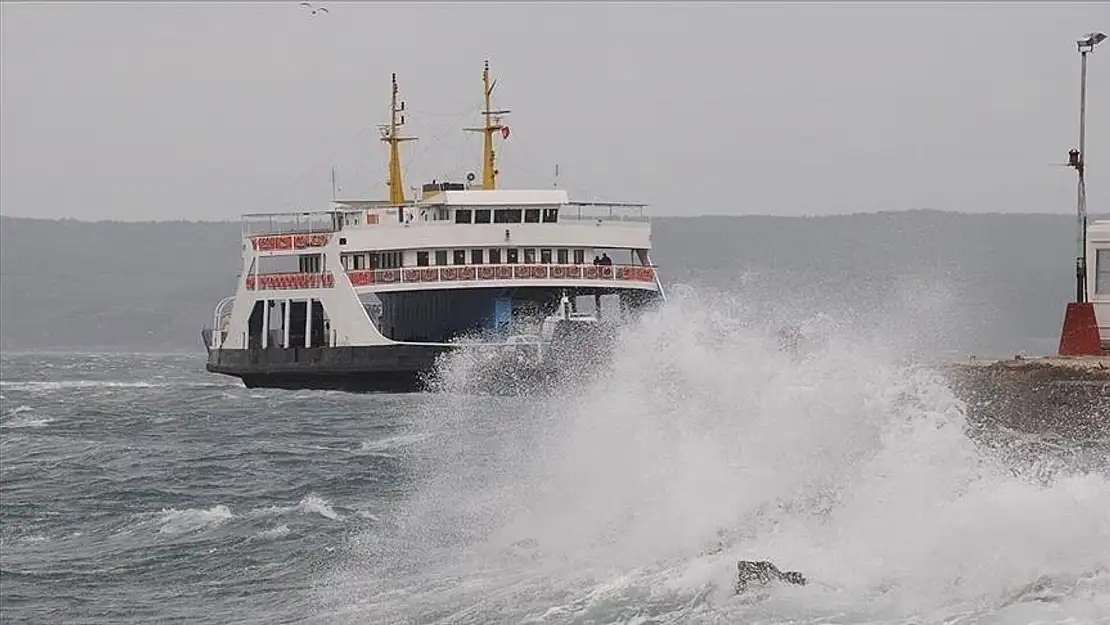 Bozcaada ve Gökçeada'da yarın tüm feribot seferleri iptal edildi