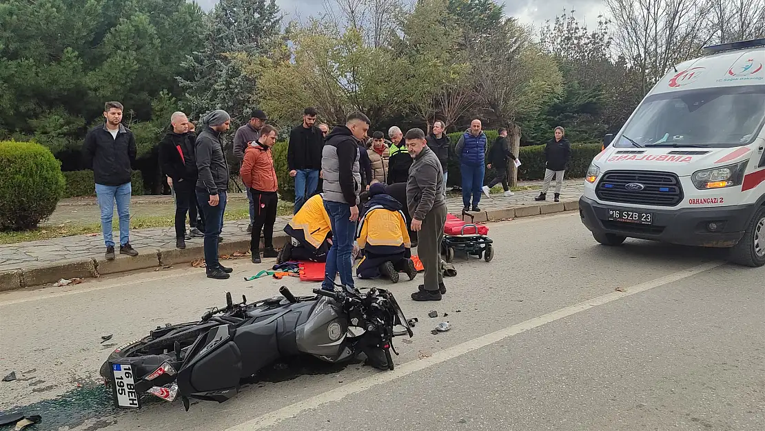 Bursa'da trafik kazası: 1 yaralı