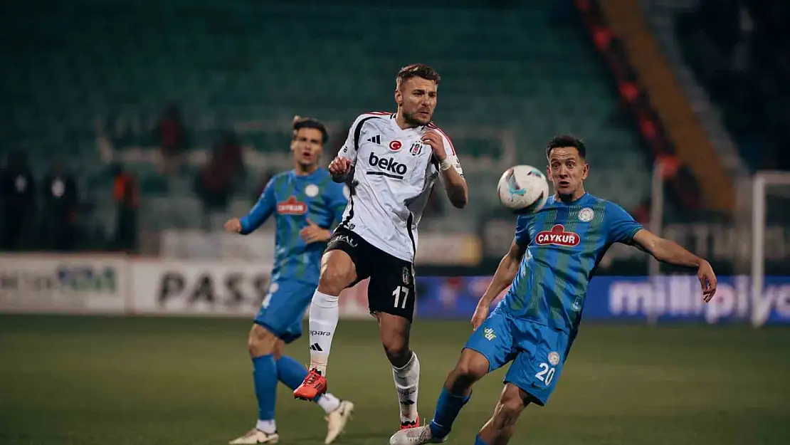 Çaykur Rizespor: 1 - Beşiktaş: 1 (Maç sonucu)