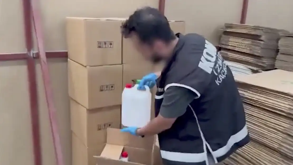 'Çengel-9' ve 'Çengel-10': 159 Bin 767 Litre Sahte Alkol Ele Geçirildi, 324 Kişi Yakalandı