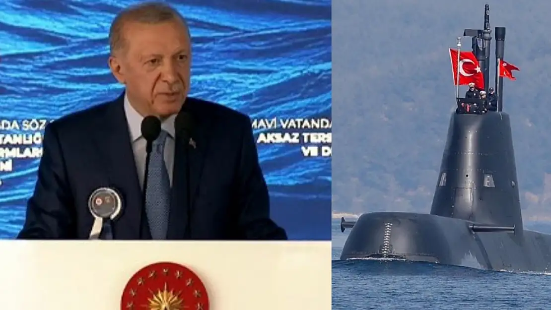 Cumhubaşkanı Erdoğan: Yeni Tip Denizaltı Projesi'nin ilk Denizaltısı Piri Reis hizmete alındı