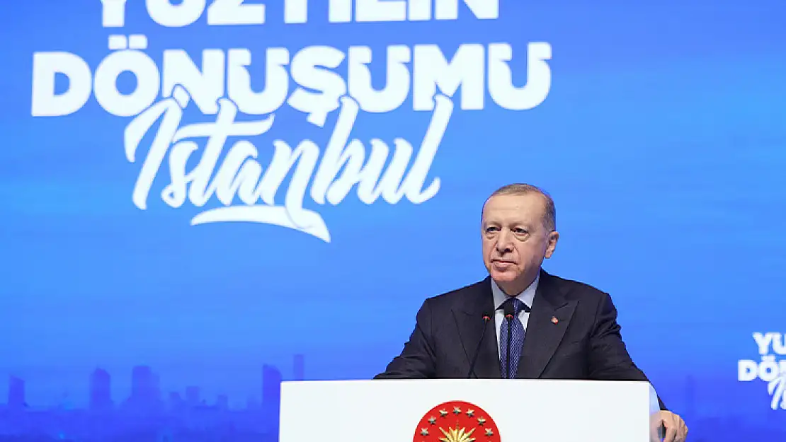 Cumhurbaşkanı Erdoğan: 350 bin konutun dönüşümünü gerçekleştirmeyi hedefliyoruz