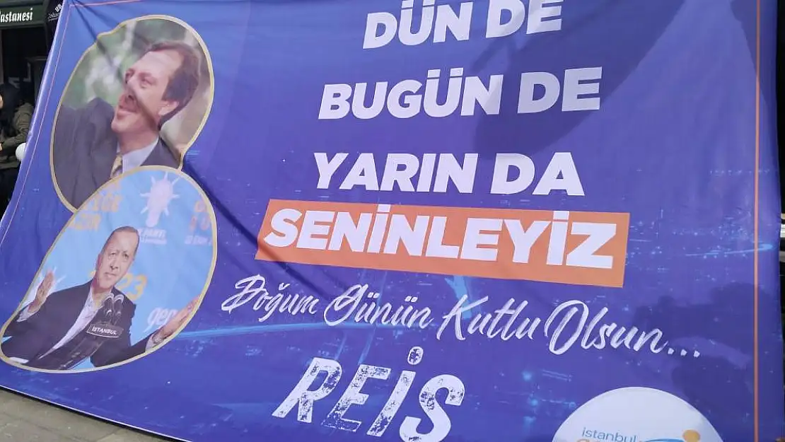 Cumhurbaşkanı Erdoğan'a Doğum Günü Sürprizi