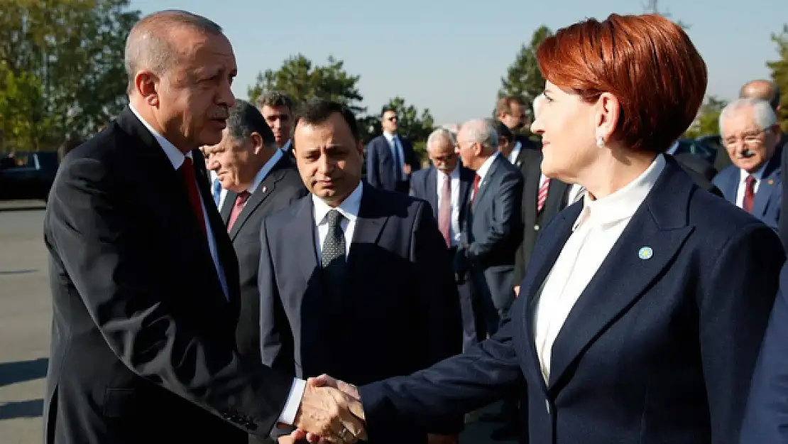 Cumhurbaşkanı Erdoğan Akşener'i Kabul Etti