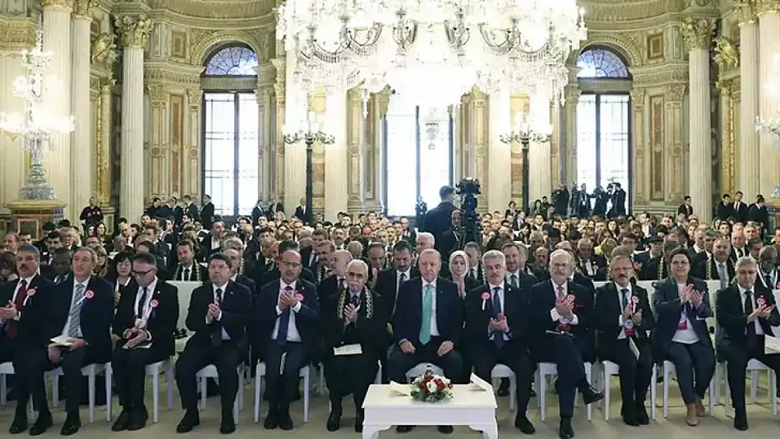 Cumhurbaşkanı Erdoğan, Anayasa Mahkemesi'nin 63'üncü kuruluş yıl dönümü programına katıldı