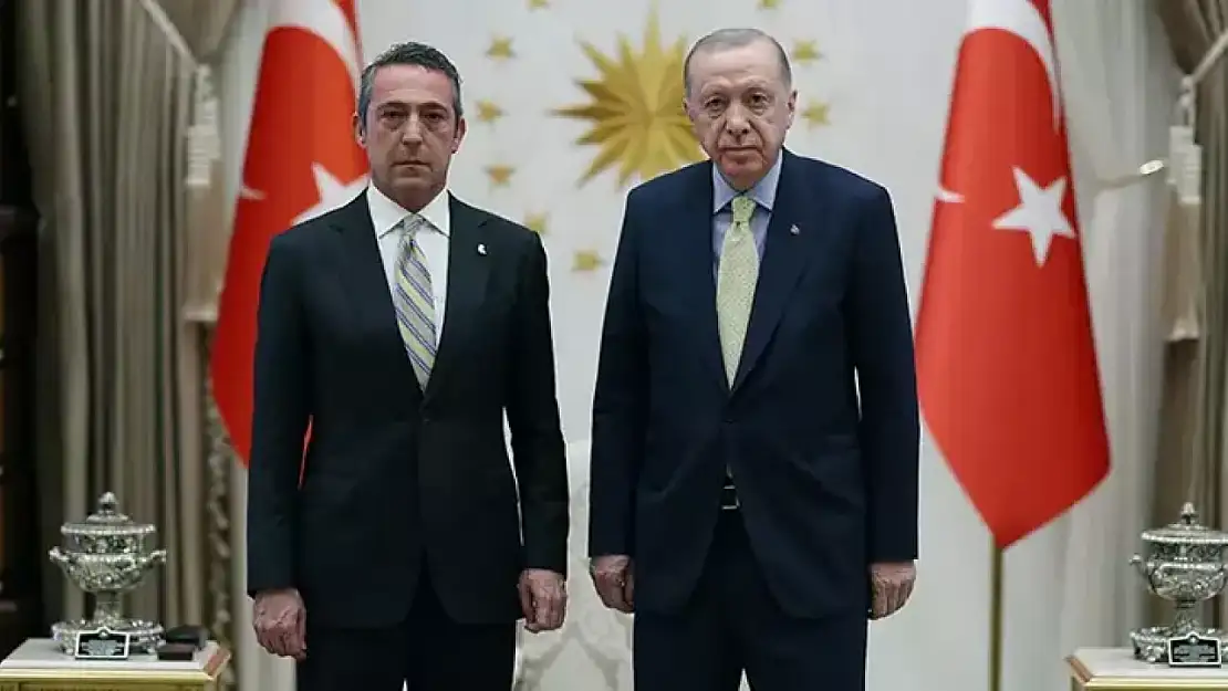 Cumhurbaşkanı Erdoğan, Fenerbahçe Başkanı Ali Koç'u Kabul Etti