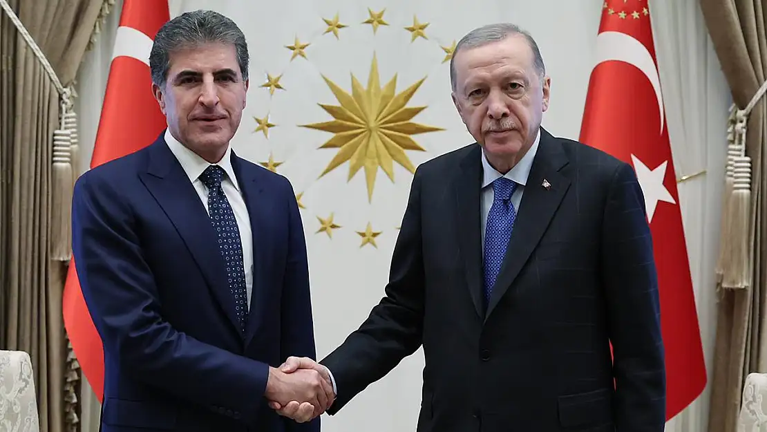 Cumhurbaşkanı Erdoğan, Neçirvan Barzani'yi Kabul Etti