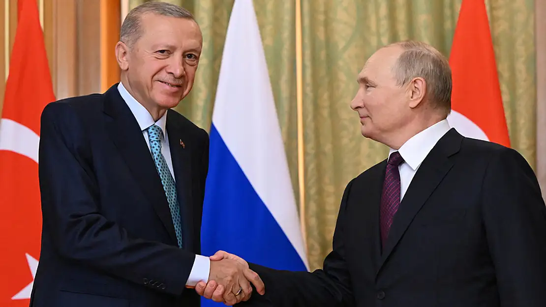 Cumhurbaşkanı Erdoğan Putin İle Görüştü