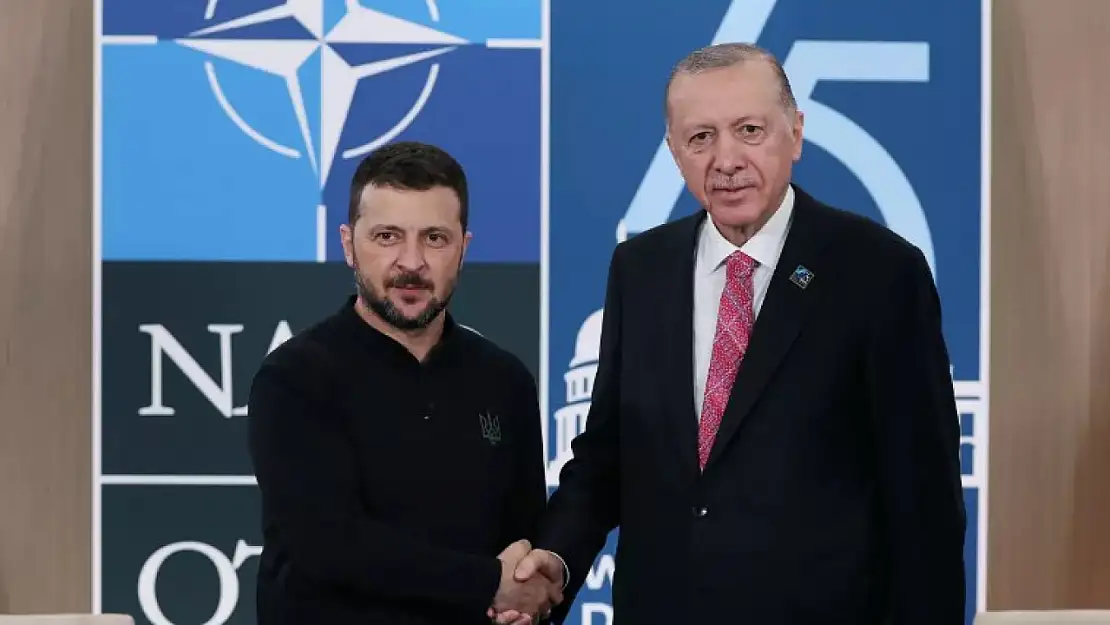 Cumhurbaşkanı Erdoğan, Zelenskiy ile görüştü