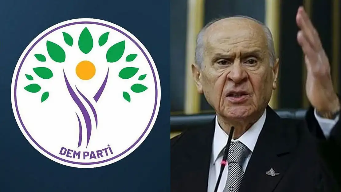 DEM'den Bahçeli'ye Yanıt Gecikmedi