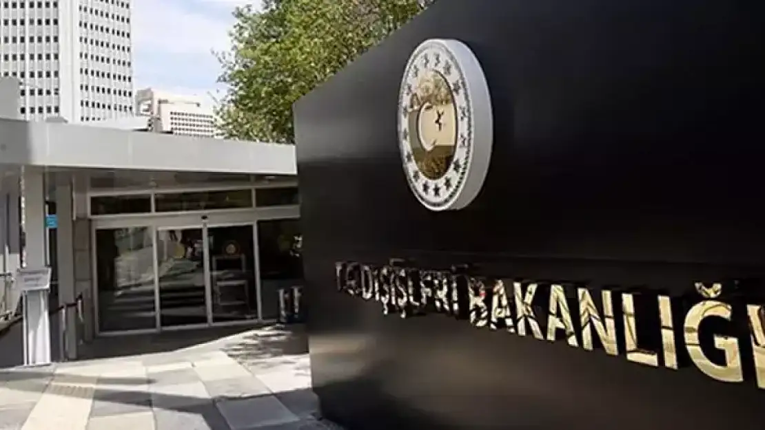 Dışişleri Bakanlığı  Felaket Senaryosunun Hayata Geçmesini İstemiyoruz