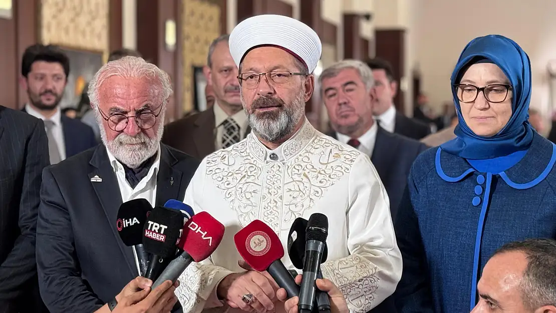 Diyanet İşleri Başkanı Ali Erbaş'tan Dikkat Çeken Kudüs Çıkışı!